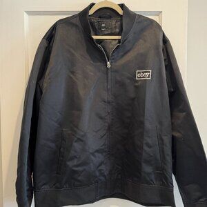OBEY Silk Bomber Jacket